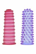 ALL TIME FAVORITES Lust Fingers zestaw 2 nakładek na palce PVC 8 cm