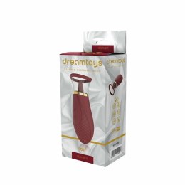 Dream Toys ROMANCE ROXY - dwufunkcyjny model ssąco-rotacyjny, burgundowy