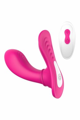 ESSENTIALS Remote Panty G Magenta - bezprzewodowy system stymulacji, 9 trybow