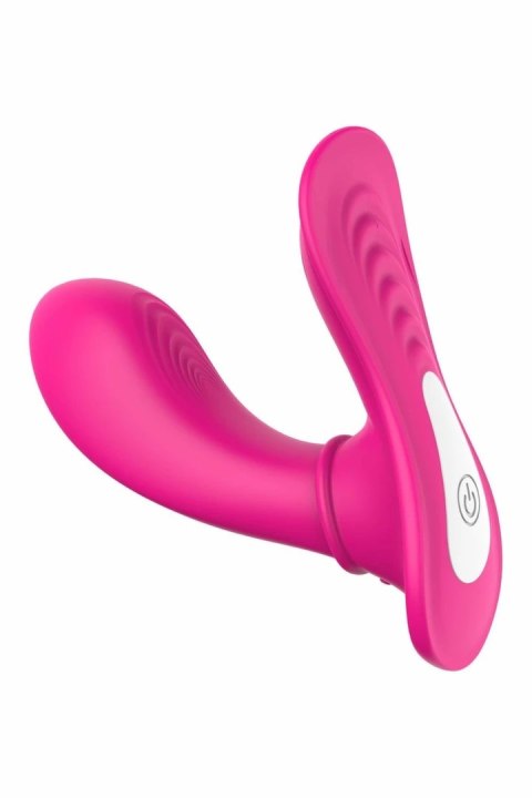 ESSENTIALS Remote Panty G Magenta - bezprzewodowy system stymulacji, 9 trybow