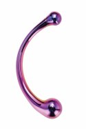 GLAMOUR GLASS Curved Wand - szklana rożdżka borokrzemowa 17 cm