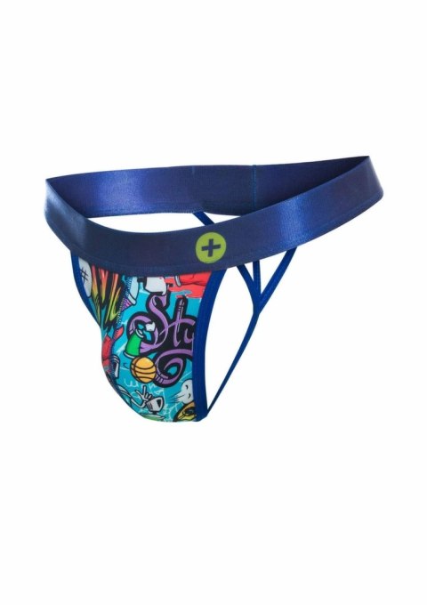 MaleBasics Hipster Thong męski slip z komfortowego materiału czarny