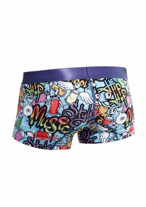 MaleBasics Hipster Trunk - komfortowe bokserki męskie, czarne