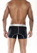 MaleBasics Microfiber Boxer - bokserki męskie z mikrofibry, czarne