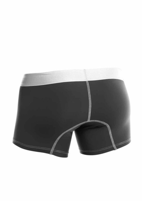 MaleBasics Microfiber Boxer - bokserki męskie z mikrofibry, czarne