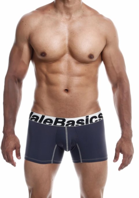 MaleBasics Microfiber Boxer czarne bokserki męskie oddychające L