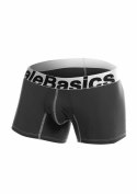 MaleBasics Microfiber Boxer czarne bokserki z mikrofibry L