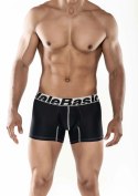 MaleBasics Microfiber Boxer czarne bokserki z mikrofibry, rozmiar M