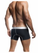 MaleBasics Microfiber Boxer czarne bokserki z mikrofibry, rozmiar M