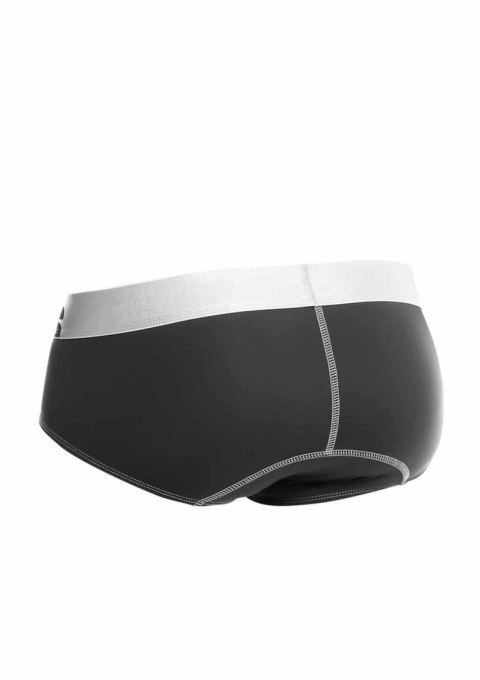 MaleBasics Microfiber Brief - męskie slipy z mikrofibry, czarne
