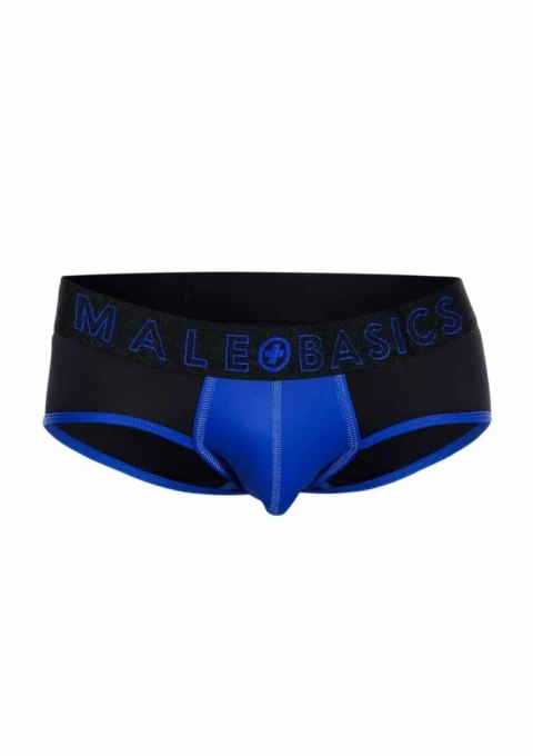 MaleBasics Neon Brief męskie slipy oddychające z szerokim pasem