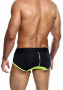 MaleBasics Neon Brief - męskie slipy z oddychającą technologią, żołte