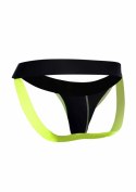 MaleBasics Neon Jock anatomiczne slipy z oddychającej tkaniny L