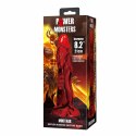 POWER MONSTERS MINOTAUR model fantasy z przyssawką 21 cm czerwono-czarny