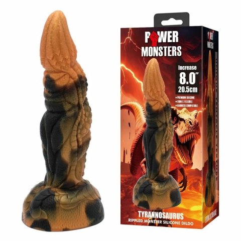 POWER MONSTERS Tyrannosaurus dwukolorowy silikonowy model fantasy 20,5 cm