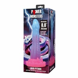 POWER MONSTERS VOID PYTHON model z przyssawką 20,5 cm niebiesko-fioletowy