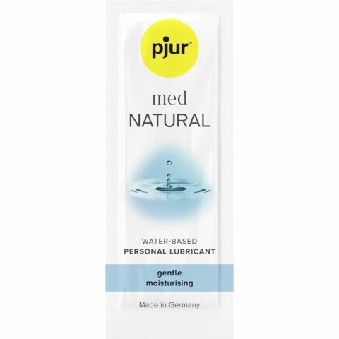 Pjur Med Natural lubrykant wodny 2ml delikatny do skory wrażliwej