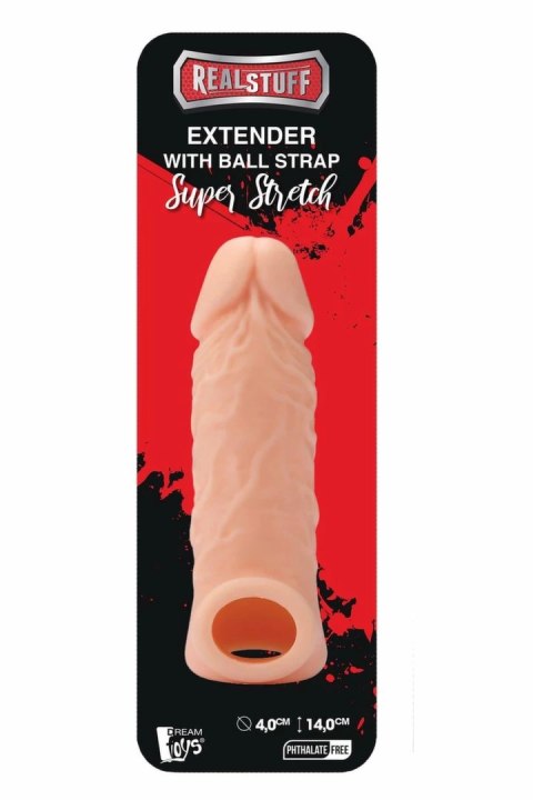 REALSTUFF Extender With Ball Strap 5.5" silikonowy rękaw 14 cm