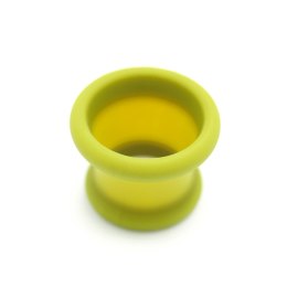 2 in 1 Cockring & Ball Stretcher Set silikonowy dwukolorowy 4,1 cm